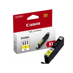 ORYGINAŁ Canon CLI-551Y XL yellow do drukarki iP7250/MG5450/MG6350 oem 6446B001